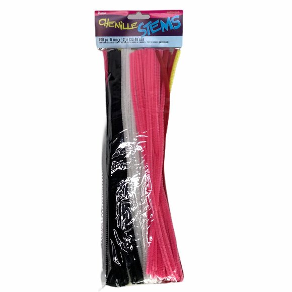 New Chenille Pipe Cleaners 100 pieces Each 12" - Picture 1 of 7